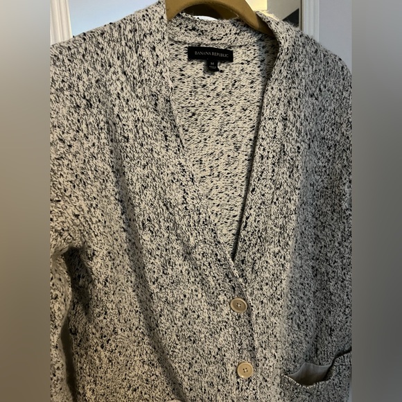 Banana Republic tunic length wool blend cardigan - Picture 5 of 5